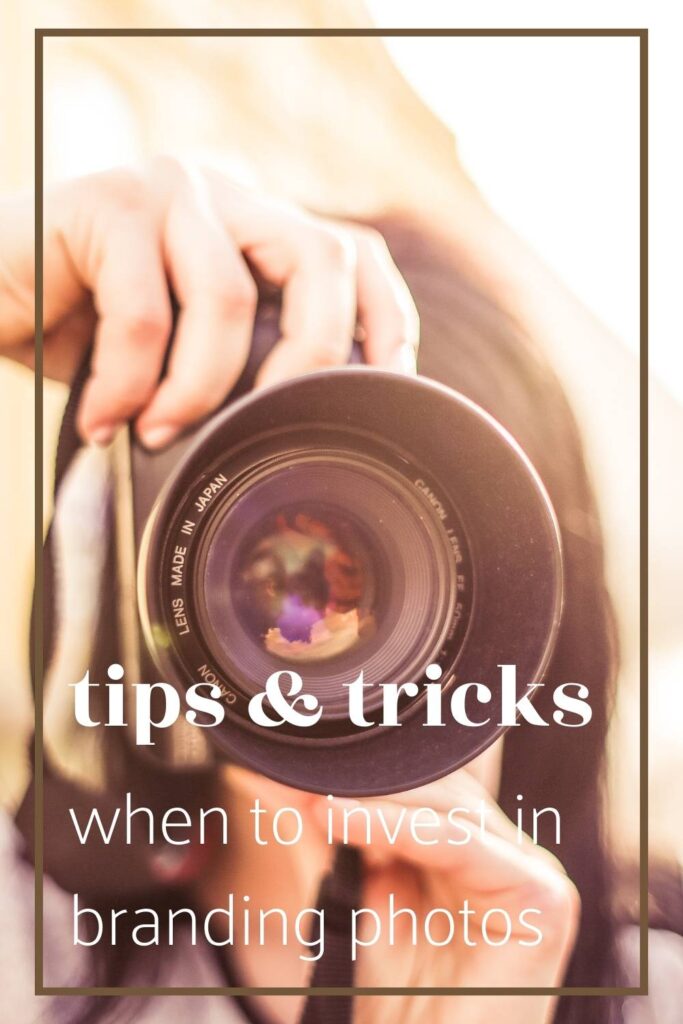 Camera to highlight when to invest in branding photos