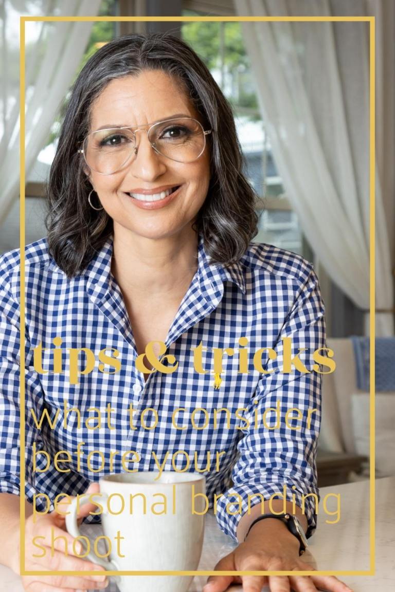 What to consider before your personal branding shoot